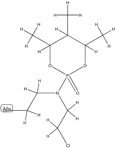 N,N-bis(2-chloroethyl)-4,5,6-trimethyl-2-oxo-1,3-dioxa-2$l^{5}-phospha cyclohexan-2-amine CAS#: 78110-32-4